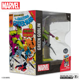 Mcfarlane Toys Marvel Green Goblin 1:10th Scale with Scene (The Amazing Spider-Man #312) PLATINUM EDITION