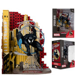 Mcfarlane Toys Marvel Spider-Man (Symbiote Suit) 1:6th Scale with Scene & Comic - The Amazing Spider-Man #300