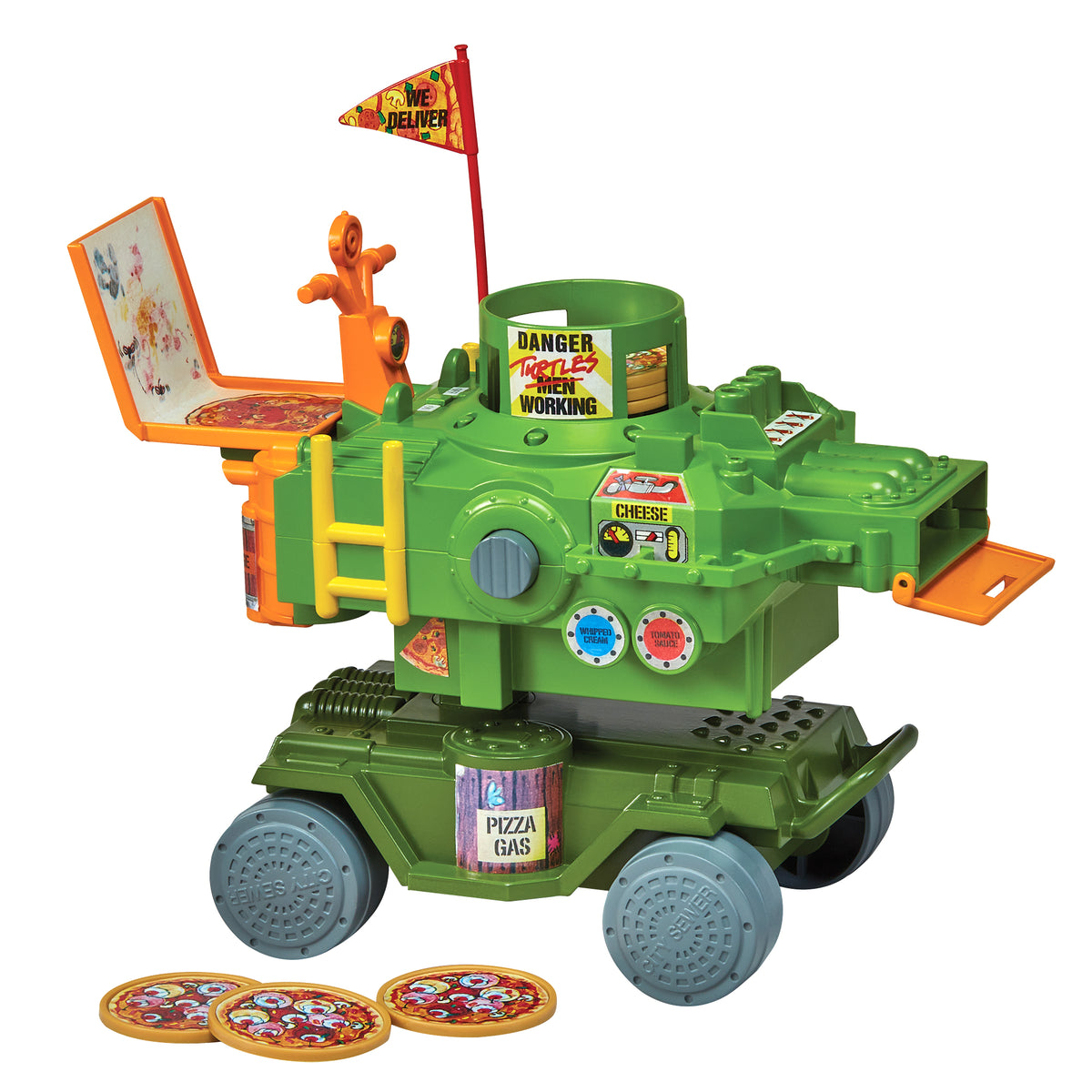Playmates Teenage Mutant Ninja Turtles Classic Pizza Thrower – Angel ...