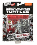 Playmates TMNT 40th Anniversary Black & White Comic Book Turtle Figure 4-Pack Bundle With Comic Book