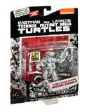 Playmates TMNT 40th Anniversary Black & White Comic Book Turtle Figure 4-Pack Bundle With Comic Book