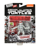 Playmates TMNT 40th Anniversary Black & White Comic Book Turtle Figure 4-Pack Bundle With Comic Book