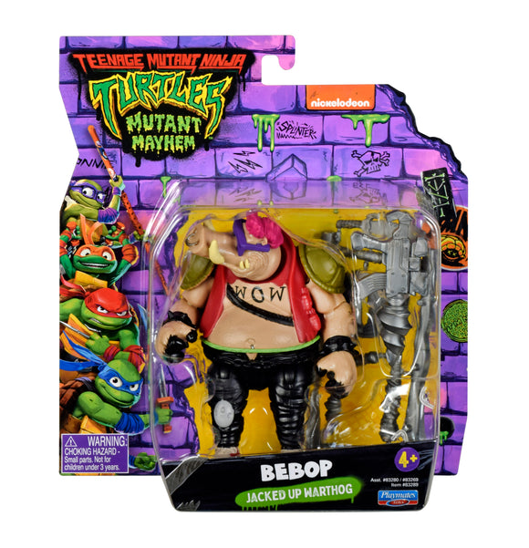 Playmates Toys Teenage Mutant Ninja Turtles Mutant Mayhem Basic Bebop