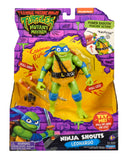 Playmates Toys Teenage Mutant Ninja Turtles Mutant Mayhem Deluxe Ninja Shouts Leonardo
