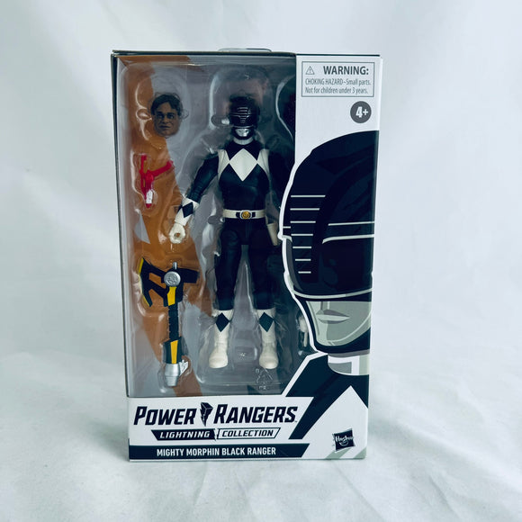 Hasbro Power Rangers Lightning Collection MMPR Black Ranger