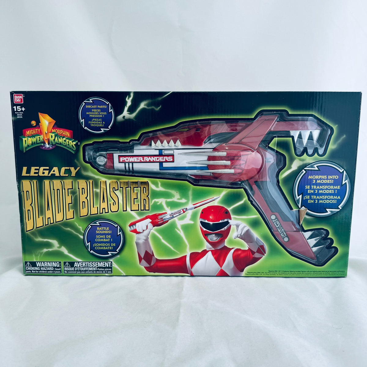 Bandai Mighty Morphin Power Rangers Legacy Blade Blaster Angel Grove Toys Collectables