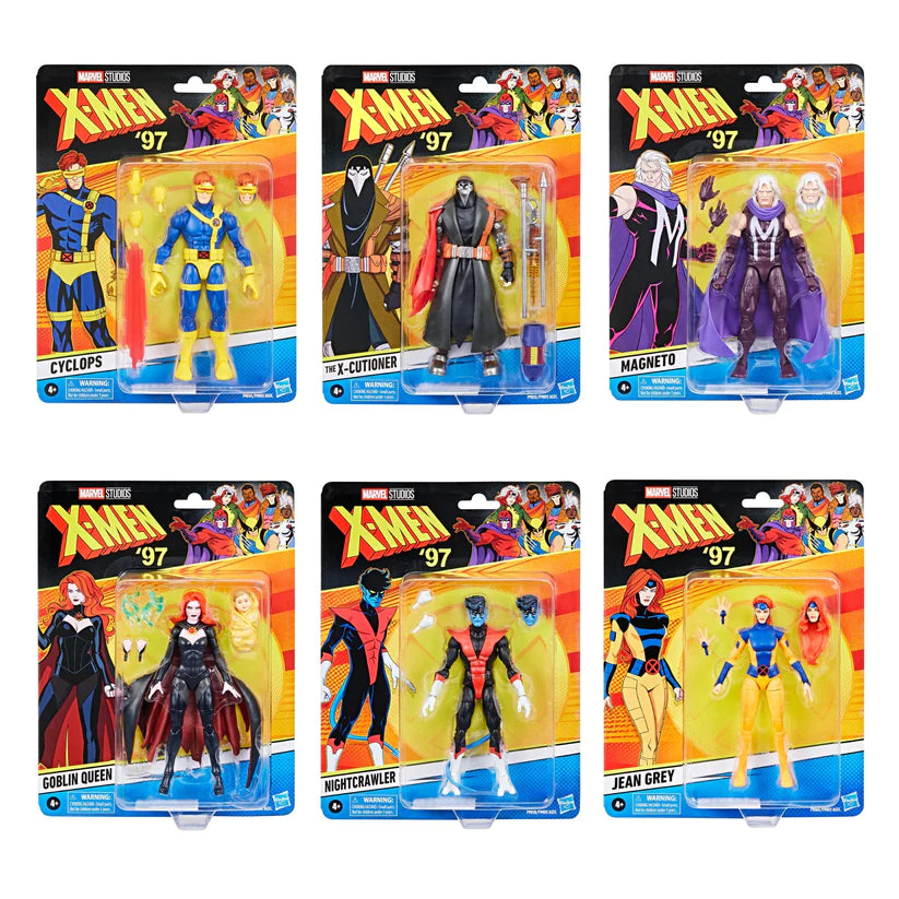 T*o様 マーベルレジェンド　x-men97 wave2 セット売り　おまけ付き Hasbro Marvel Legends X-Men '97 Set – Angel Grove Toys & Collectables