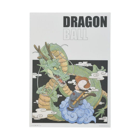 Bandai Dragonball - Ichiban Kuji - Ex Mystical Adventure - H Prize - Shenron & Son Goku Illustration Board