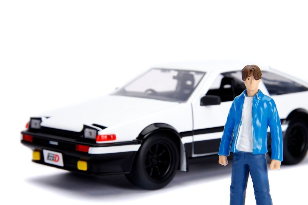 Jada 1 24 Initial D Toyota Trueno AE86 with Takumi Figure Angel
