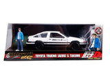 Jada 1:24 Initial D Toyota Trueno AE86 with Takumi Figure