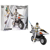 Hasbro Power Rangers Lightning Collection In Space Silver Ranger & Silver Cycle
