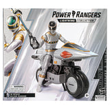 Hasbro Power Rangers Lightning Collection In Space Silver Ranger & Silver Cycle