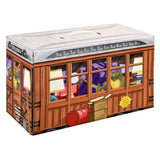 Playmates Teenage Mutant Ninja Turtles II: The Secret of the Ooze Movie Star Retro Rotocast Action Figure 6-Pack in Sewer Subway Car Box