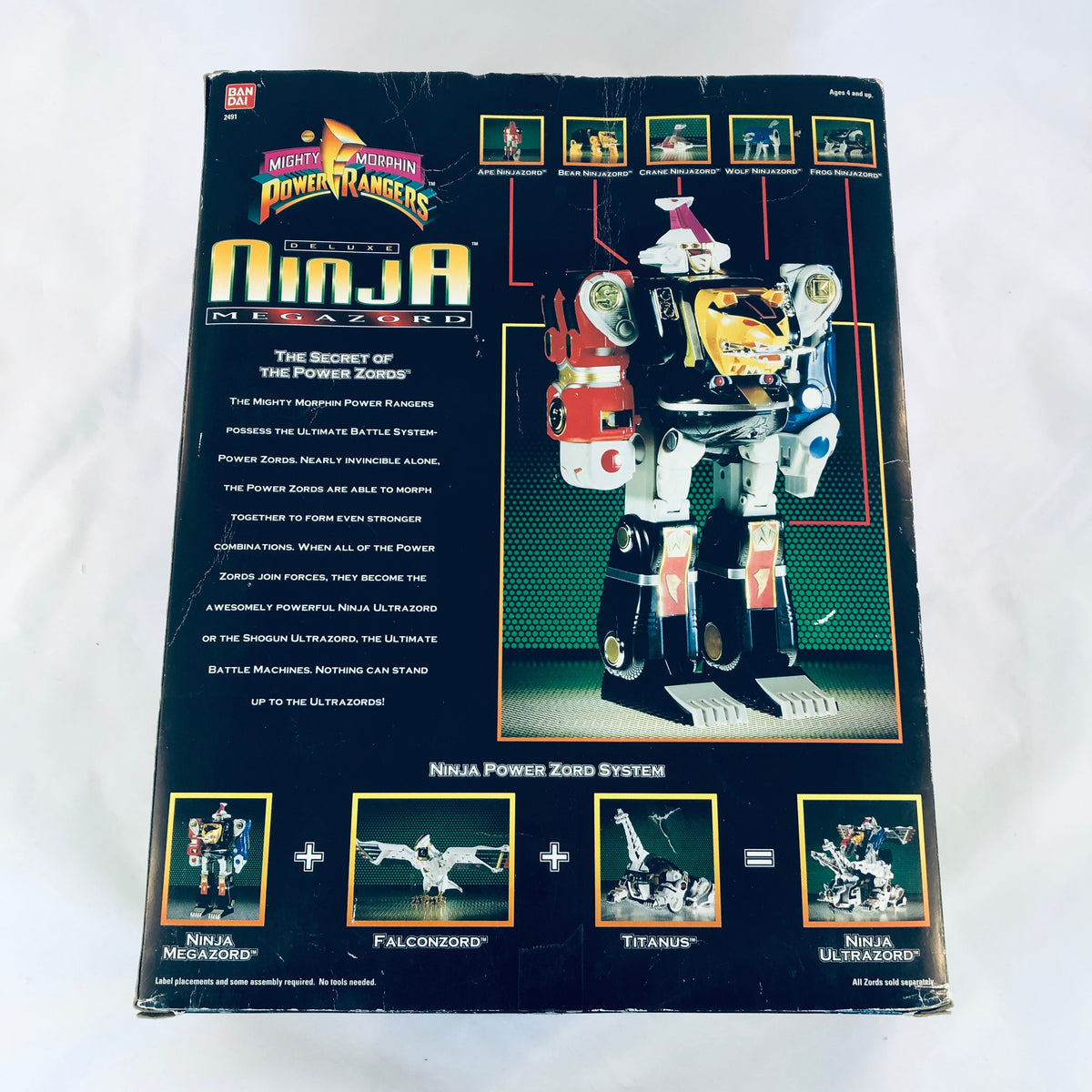 Deluxe Ninja Megazord – Power Rangers – Bandai 1995 – Occasion