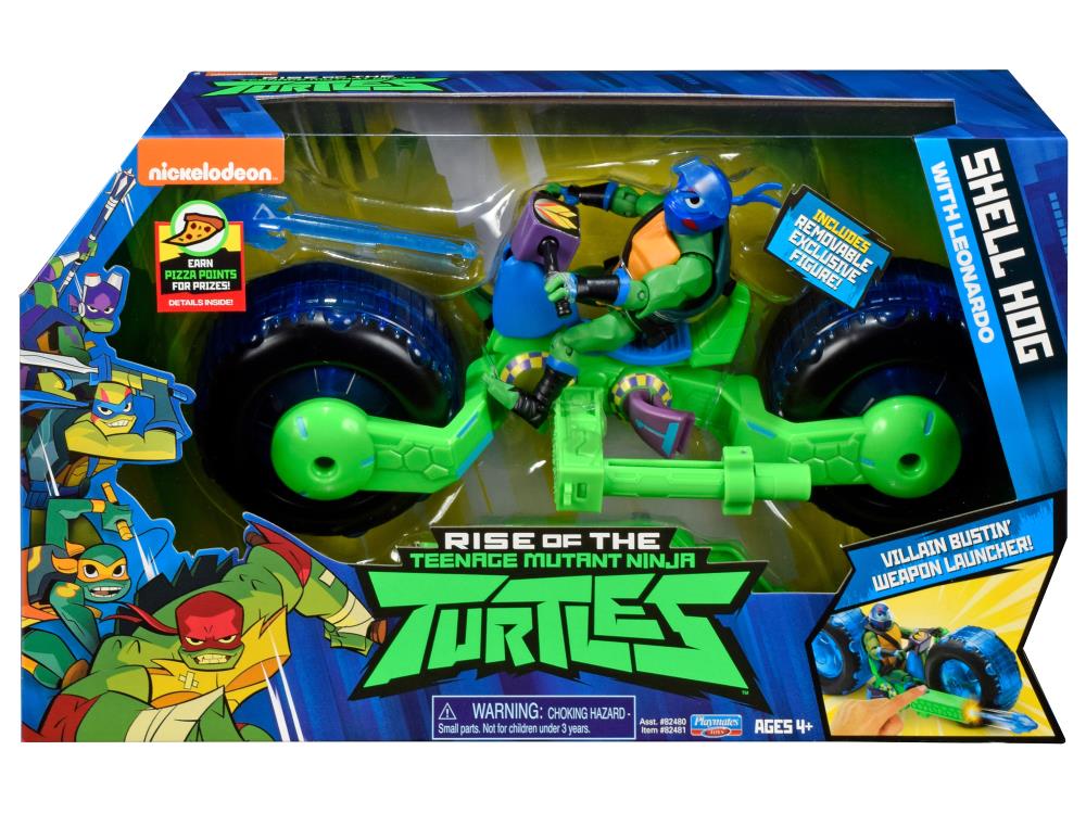 Teenage mutant ninja turtles shell hog with michelangelo outlet