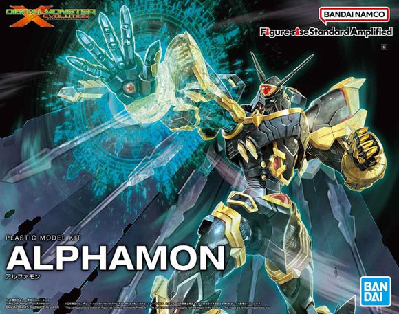 Bandai Digimon Figure-rise Standard Amplified Alphamon Model Kit