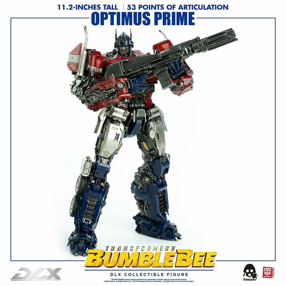 Threezero Transformers Bumblebee DLX Scale Collectible Series Optimus Prime