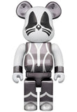 Medicom Bearbrick 100% & 400% Set KISS Catman Chrome Version