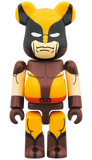Medicom Bearbrick Wolverine (Brown Ver.) 100% & 400%