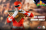 Threezero Mighty Morphin Power Rangers FigZero Dragon Shield Red Ranger 1/6 Scale PX Previews Exclusive Figure