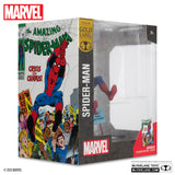 Mcfarlane Toys Marvel Spider-Man 1:10th Scale with Scene (The Amazing Spider-Man #68) GOLD LABEL