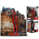Mcfarlane Toys Marvel Deadpool 1:10th Scale with Scene - The New Mutants #98