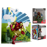 Mcfarlane Toys Marvel Iron Man 1:10th Scale with Scene - The Invincible Iron Man #126