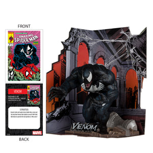 Mcfarlane Toys Marvel Venom 1:10th Scale with Scene - The Amazing Spider-Man #316