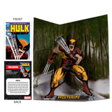 Mcfarlane Toys Marvel Wolverine 1:6th Scale with Scene & Comic - The Incredible Hulk #340