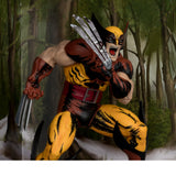Mcfarlane Toys Marvel Wolverine 1:6th Scale with Scene & Comic - The Incredible Hulk #340