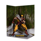 Mcfarlane Toys Marvel Wolverine 1:6th Scale with Scene & Comic - The Incredible Hulk #340