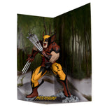 Mcfarlane Toys Marvel Wolverine 1:6th Scale with Scene & Comic - The Incredible Hulk #340