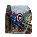 Mcfarlane Toys Marvel Captain America 1:10th Scale with Scene - Captain America #100