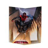 Mcfarlane Toys Marvel Spider-Man 1:10th Scale with Scene - Miles Morales: Spider-Man #1