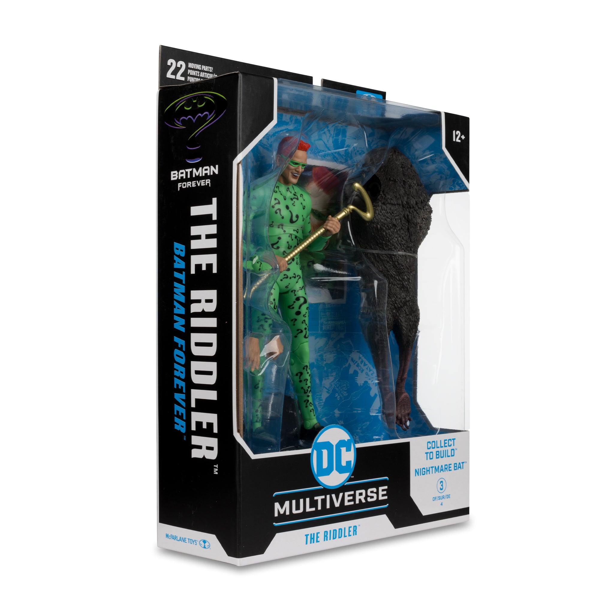 McFarlane Toys DC Multiverse - The Riddler (Enigmista) Da Batman Forever - Action Figure 17,8 Cm Con Build-A - 2