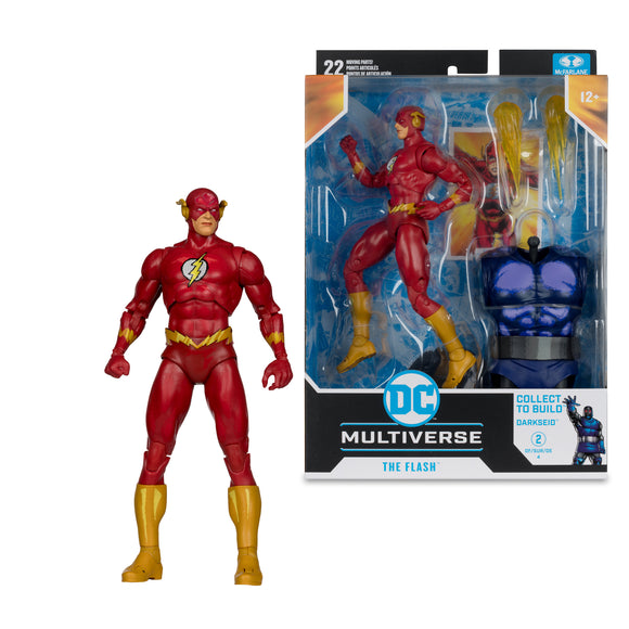 Mcfarlane Toys DC Multiverse The Flash (Justice League Task Force) (Darkseid BAF)