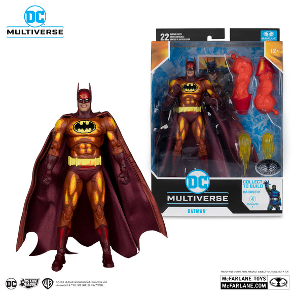 Mcfarlane Toys DC Multiverse Batman (Justice League Task Force) (Darkseid BAF) PLATINUM EDITION