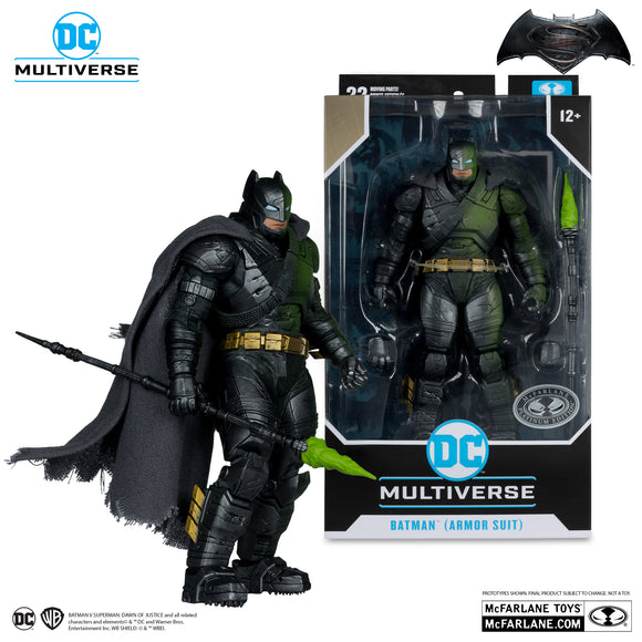 Mcfarlane Toys DC Multiverse Batman Armoured Suit (Batman V Superman: Dawn of Justice) PLATINUM EDITION