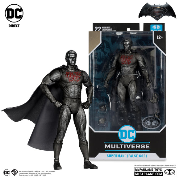 Mcfarlane Toys DC Multiverse Superman (False God) (Batman V Superman: Dawn of Justice) PLATINUM EDITION