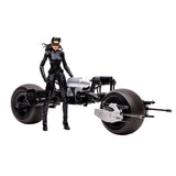 Mcfarlane Toys DC Multiverse - Catwoman & Batpod (The Dark Knight Rises) GOLD LABEL