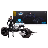 Mcfarlane Toys DC Multiverse - Catwoman & Batpod (The Dark Knight Rises) GOLD LABEL