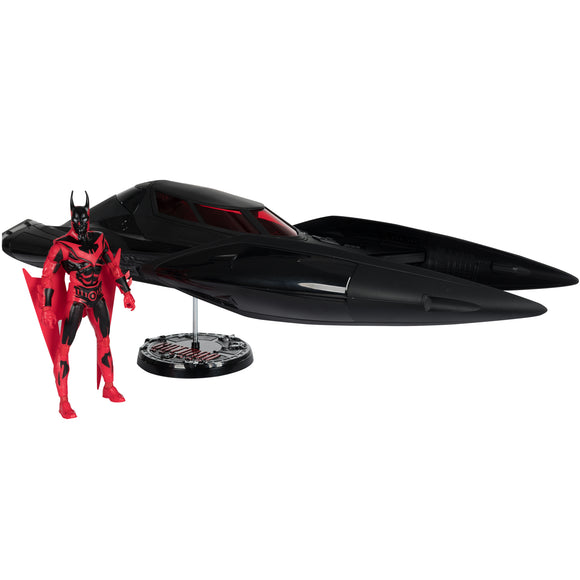 Mcfarlane Toys DC Multiverse - Batman & Batmobile (Batman Beyond) GOLD LABEL with Lights & Sounds