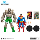 Mcfarlane Toys DC Multiverse Superman VS Doomsday (GOLD LABEL) 2-Pack