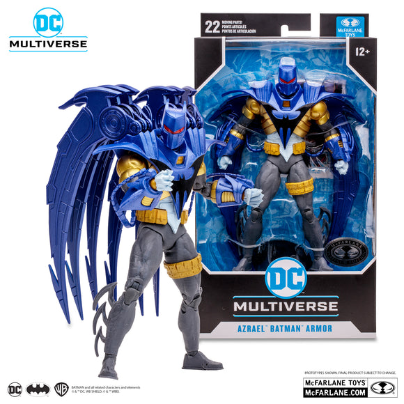 Mcfarlane Toys DC Multiverse - Azrael Batman Armor (Batman: Knightsend) Platnium Edition
