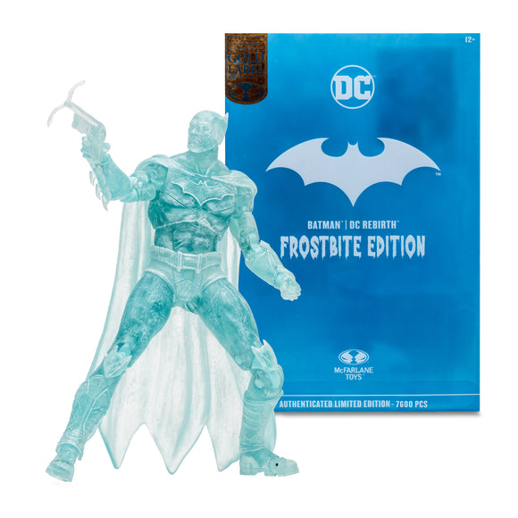 Mcfarlane Toys DC Multiverse - Batman (DC Rebirth) Frostbite Edition (Gold Label)