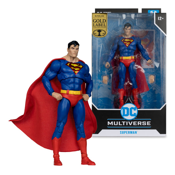 Mcfarlane Toys DC Multiverse Superman (Action Comics) GOLD LABEL