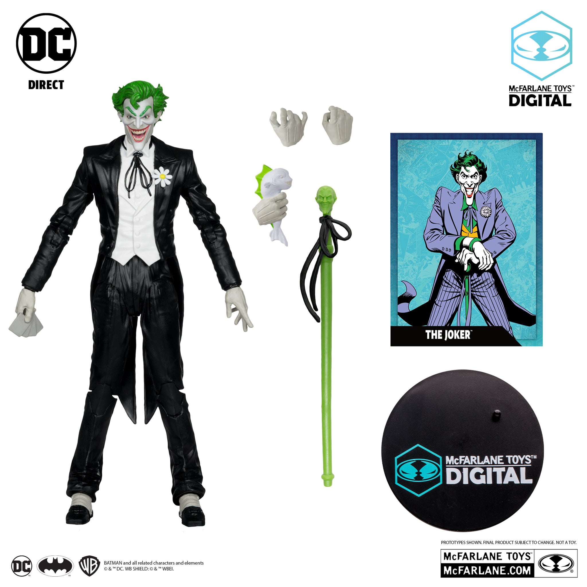 [Paragon]JOKERD 20Anniversary McFarlane DC Direct Platinum Edition The Joker Action Figure