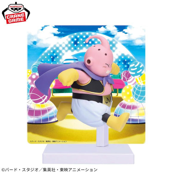Banpresto Dragon Ball Daima Majin Buu (Mini) Figure with Panel