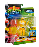 Playmates Toys Mighty Morphin Power Rangers: Re-Ignition Auto-Morphin Yellow Ranger - PRE-ORDER