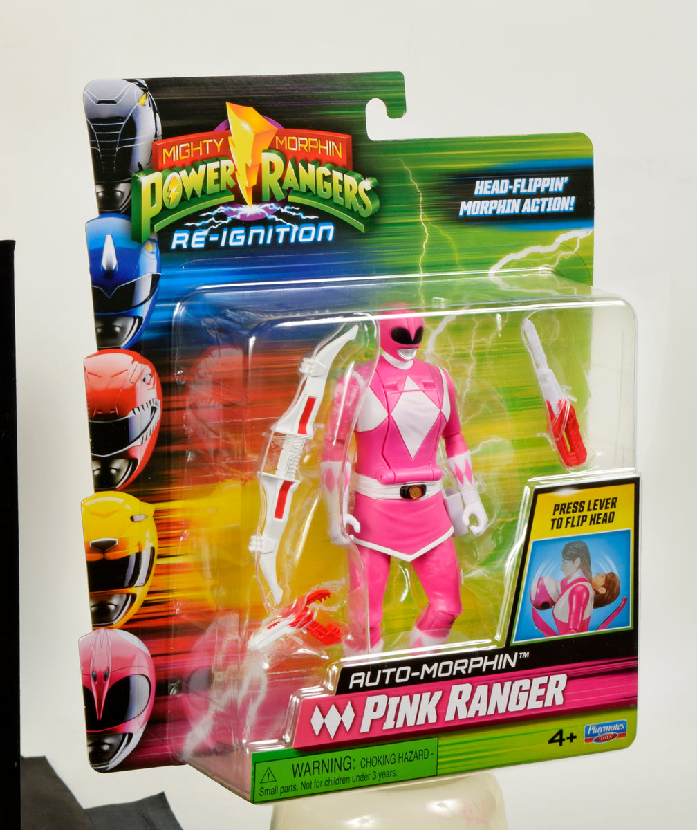 Playmates Toys Mighty Morphin Power Rangers: Re-Ignition Auto-Morphin ...